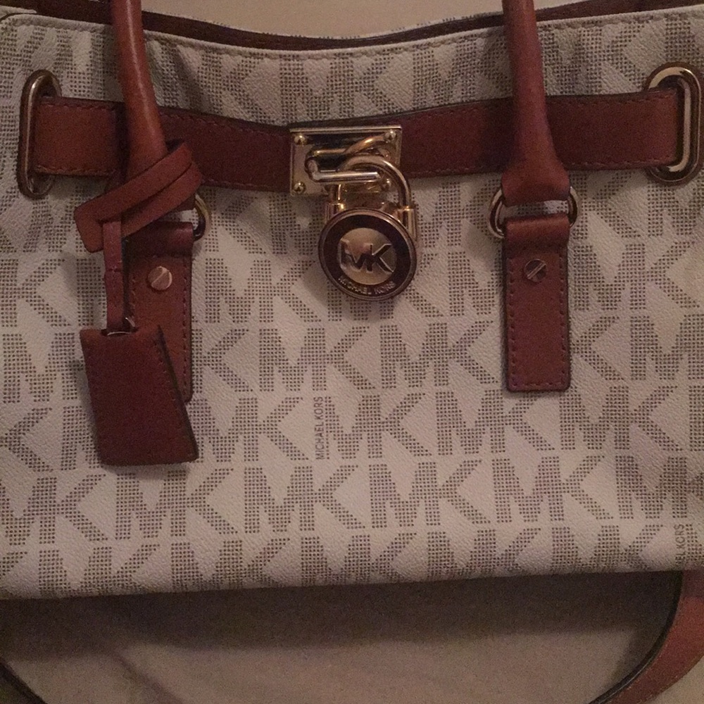 Authentic MK Hamilton Monogram Handbag
